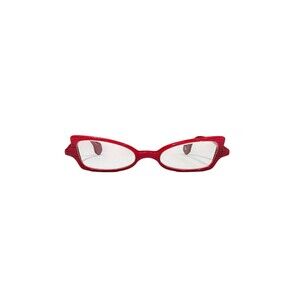 Cinzia Bewitched Red Black Frames Eyewear Glasses Slim Cat Eye Spicy 42mm XS